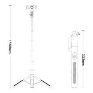 Trépied Bluetooth extensible SF13 YESIDO