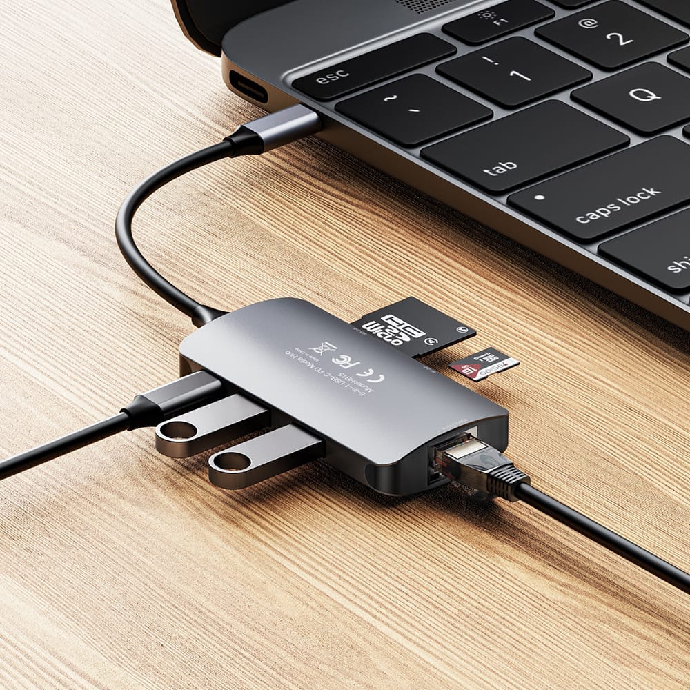 Type C Hub with RG45 HB15 – Image 4
