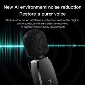 Microphone sans 2 en 1 Type-C & Lightning KR15 YESIDO