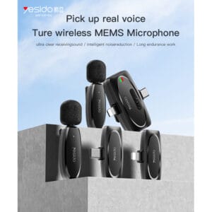 Microphone sans fil iPhone KR12 YESIDO