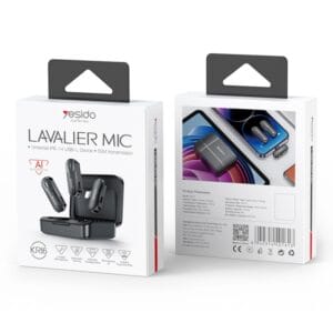 Microphone cravate sans fil Lightning KR16 YESIDO