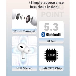 Ecouteurs bluetooth sans fil JB23 YESIDO