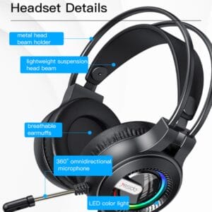 Casque de jeu professionnel EK02 YESIDO