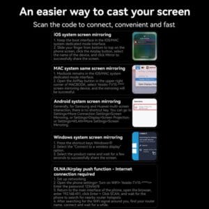 Adaptateur d’affichage sans fil TV15 YESIDO