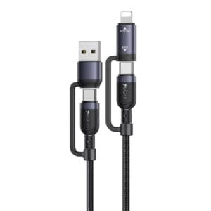  Câble de Charge Rapide 4-en-1 60W CA200 YESIDO