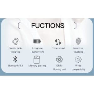 Ecouteurs Bluetooth TWS09 YESIDO