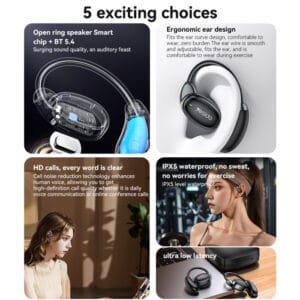 Ecouteurs Bluetooth à oreille ouverte YSP19 YESIDO