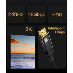 Câble HDMI 2.1 vers HDMI 2.1 HM11 YESIDO