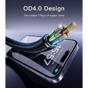 Câble USB-C vers USB-C 60W CA181 YESIDO