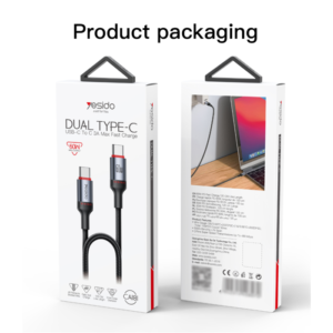 Câble USB-C vers USB-C 60W CA181 YESIDO