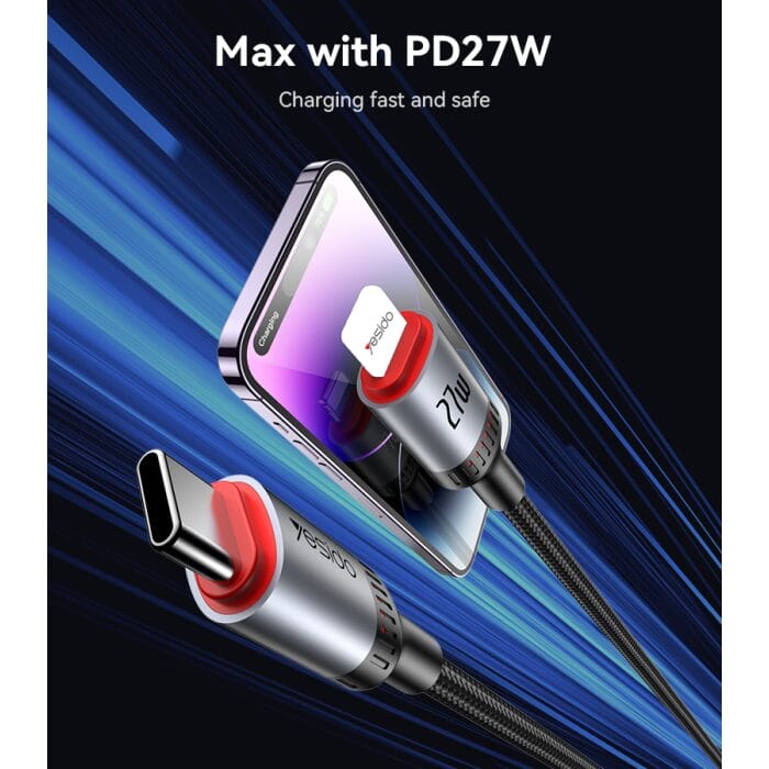 Le câble USB-C vers Lightning CA184 YESIDO
