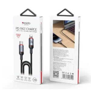 Le câble USB-C vers Lightning CA184 YESIDO