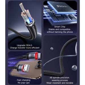 Câble USB vers Type-C CA129C YESIDO