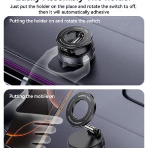 Support de Téléphone Magnétique Pliable 360° C228 YESIDO