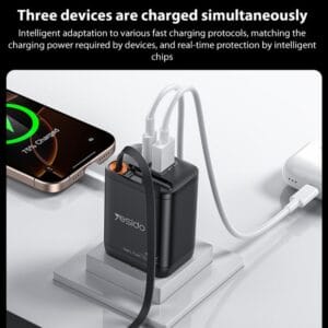 Chargeur rapide YC99 40W YESIDO
