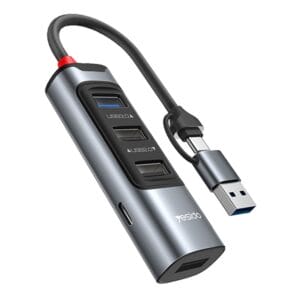 HUB USB & Type-C 7en1 multifonction HB20 YESIDO
