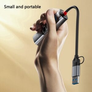 HUB USB & Type-C 7en1 multifonction HB20 YESIDO