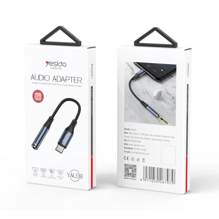 Adaptateur Audio Type-C YAU38 YESIDO