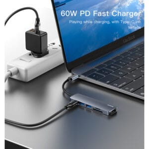 Hub USB Type-C 6 en 1 HB11 YESIDO