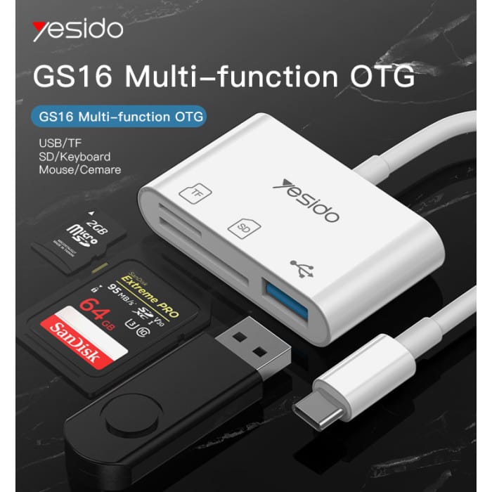 Adaptateur OTG Type-C GS16 YESIDO