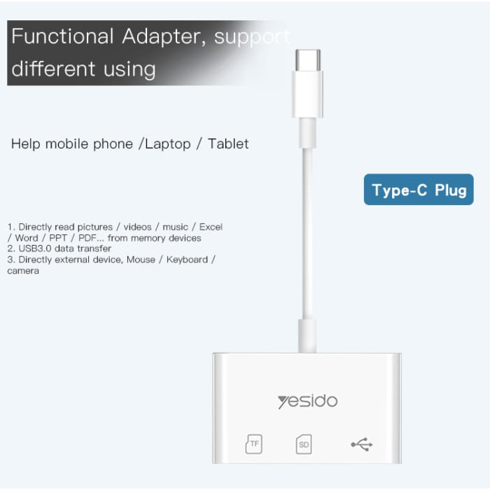 Adaptateur OTG Type-C GS16 YESIDO