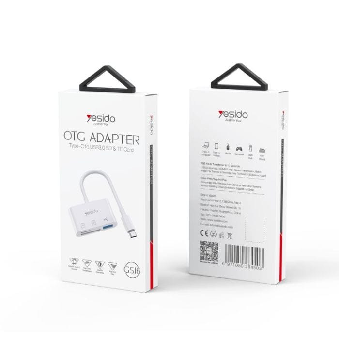 Adaptateur OTG Type-C GS16 YESIDO – Image 5