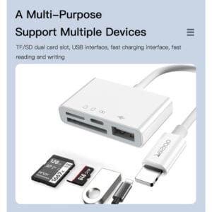 Adaptateur OTG Lightning 4 en 1 GS12 YESIDO