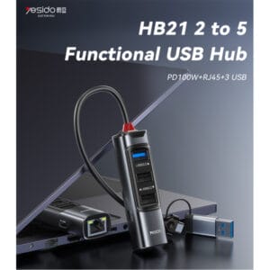 HUB USB-C 100W HB21 YESIDO
