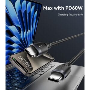 Câble USB-C vers USB-C 60W CA192 YESIDO