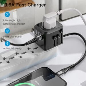 Adaptateur de voyage universel MC10 YESIDO