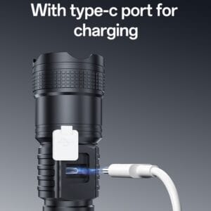 Lampe torche télescopique zoomable rechargeable TC11 YESIDO