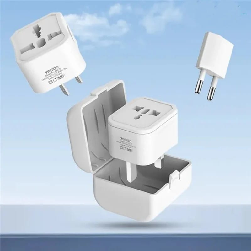 Adaptateur secteur universel avec étui MC25 YESIDO