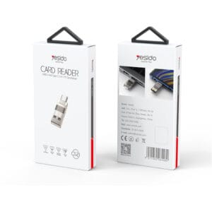 Adaptateur Type-C vers USB + Lecteur Carte TF GS21 YESIDO
