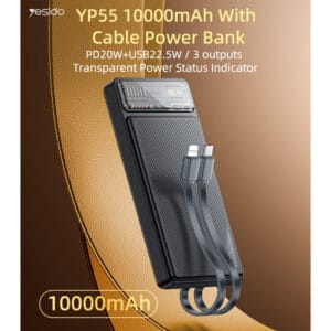 Batterie externe 10 000 mAh YP55 YESIDO