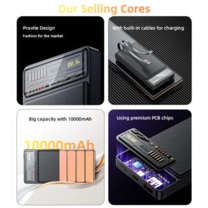Batterie externe 10 000 mAh YP55 YESIDO