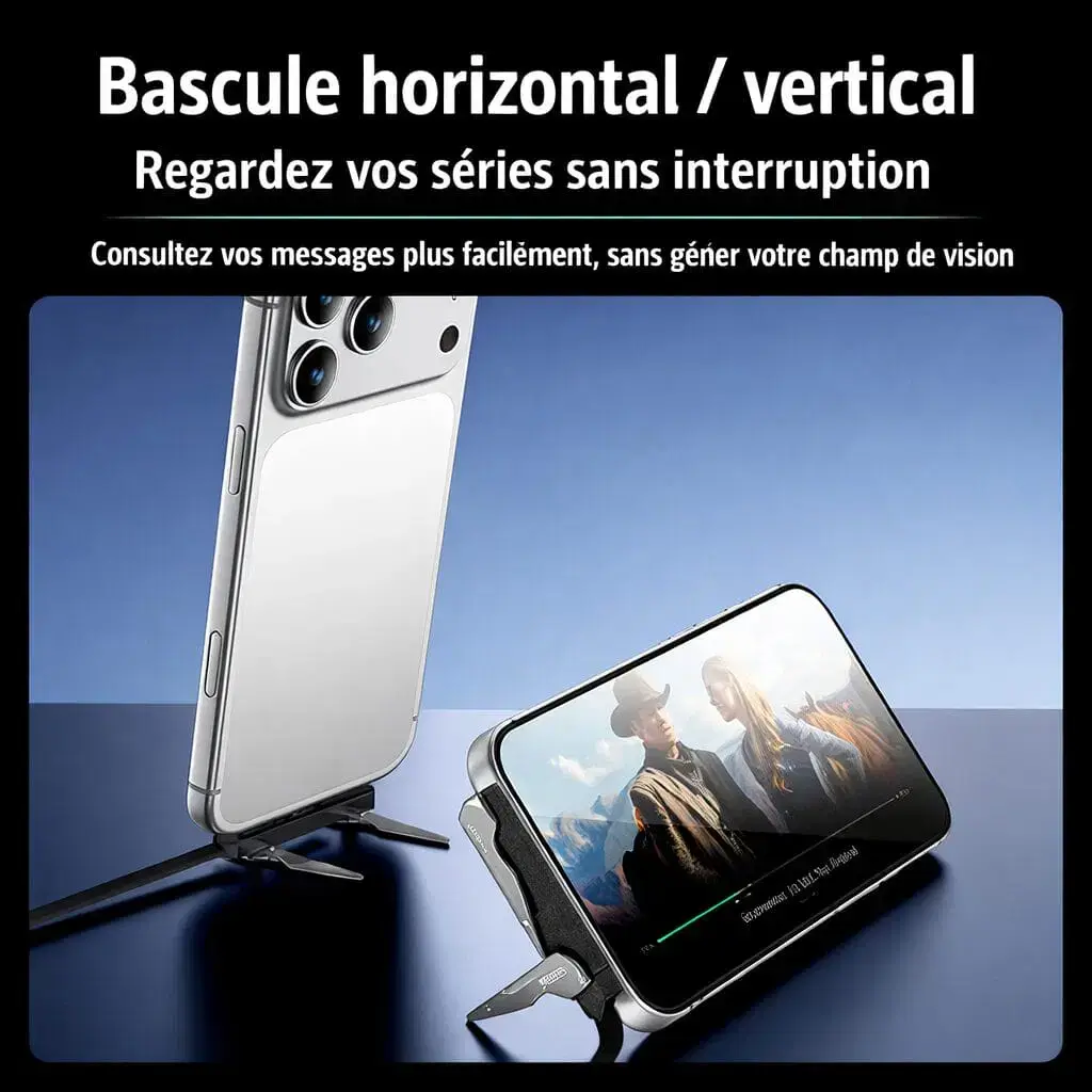 Câble USB-C vers Lightning avec support CA208 YESIDO – Image 2