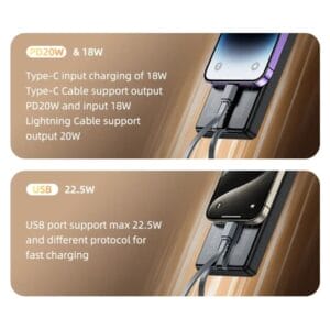 Batterie externe 20 000 mAh YP56 YESIDO