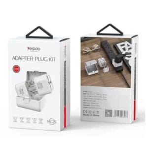 Adaptateur secteur universel avec étui MC25 YESIDO