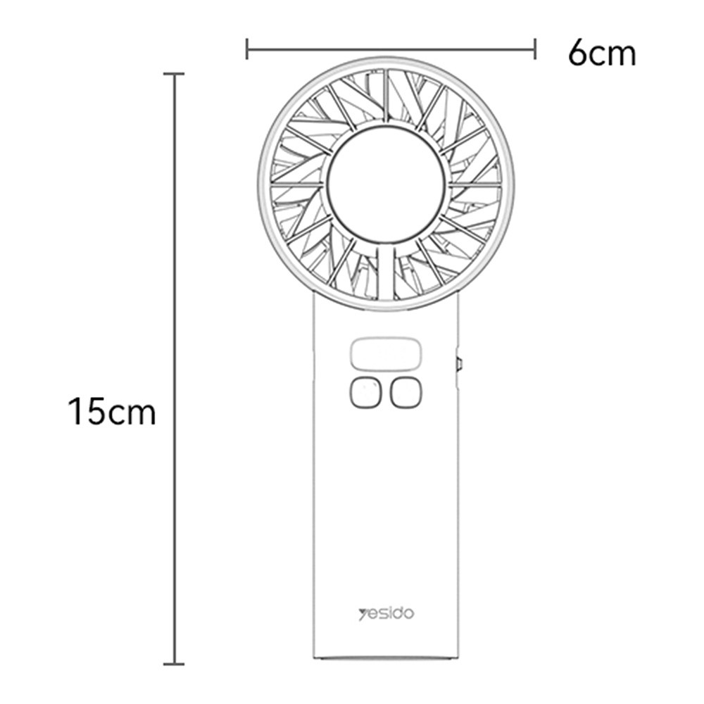 Ventilateur Portable Rechargeable YF18 YESIDO