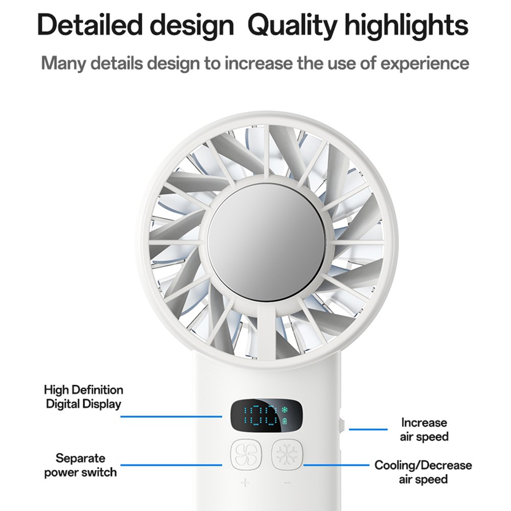 Ventilateur Portable Rechargeable YF18 YESIDO
