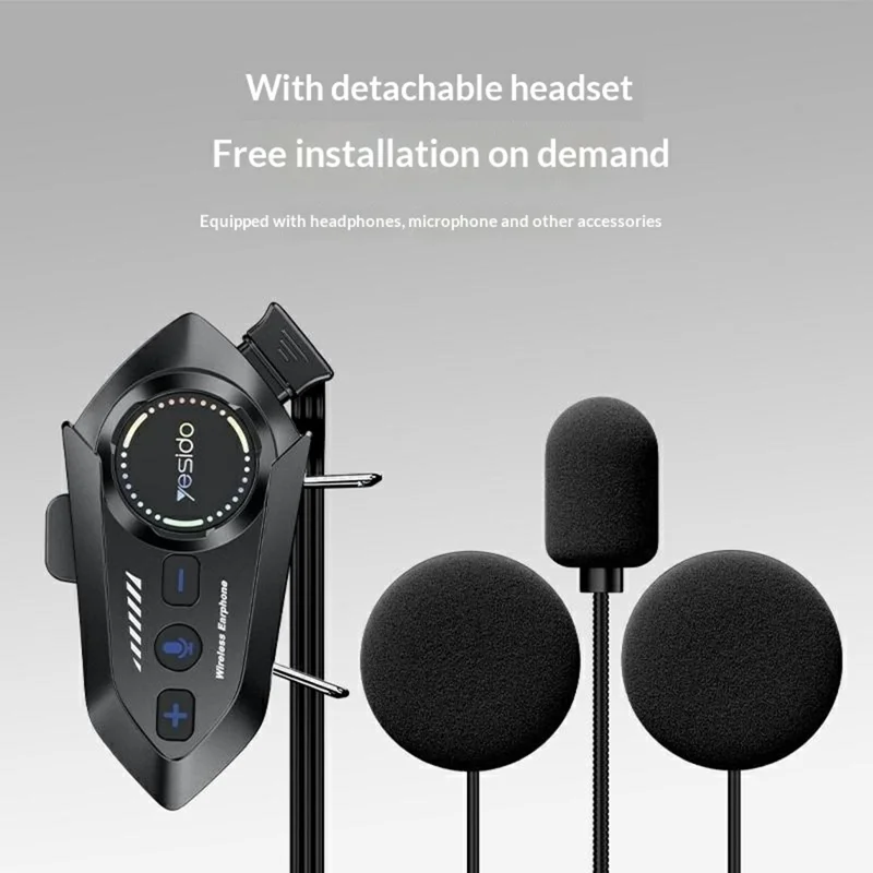 Écouteurs Bluetooth pour Casque Moto et Vélo VC19 YESIDO