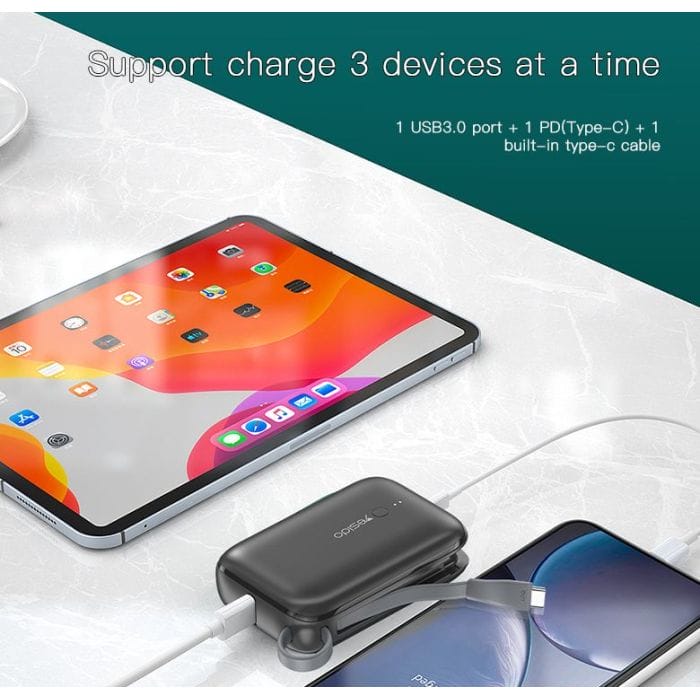 Power Bank 10000 mAh YP18 YESIDO – Image 2