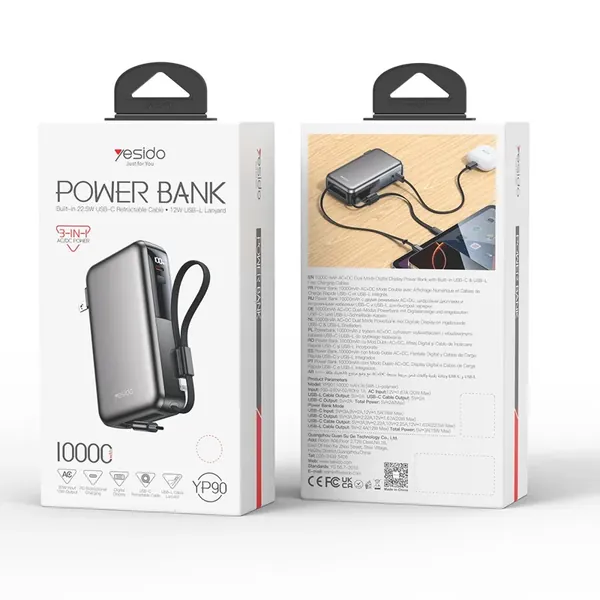 Batterie Externe Double Mode YP90 YESIDO