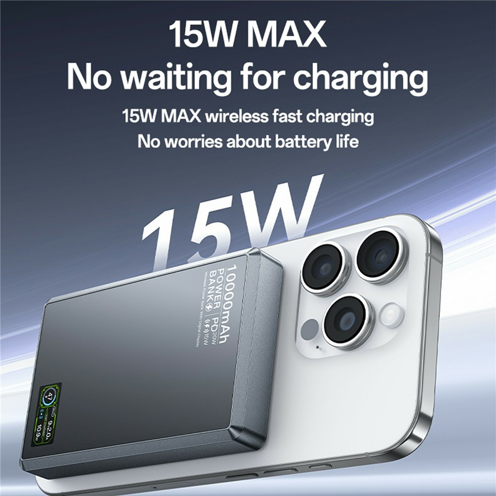 Chargeur Sans Fil Magnétique 10000mAh YP91 YESIDO