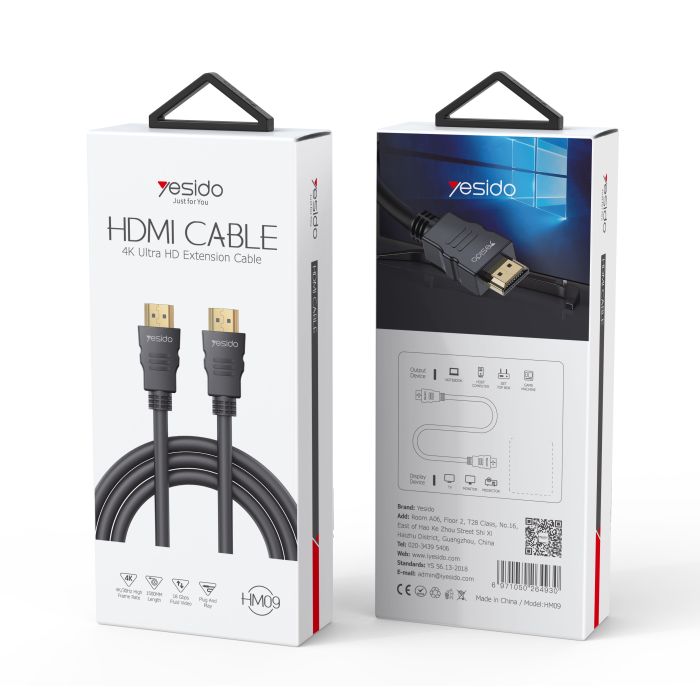 Câble HDMI vers HDMI HM09 YESIDO – Image 5