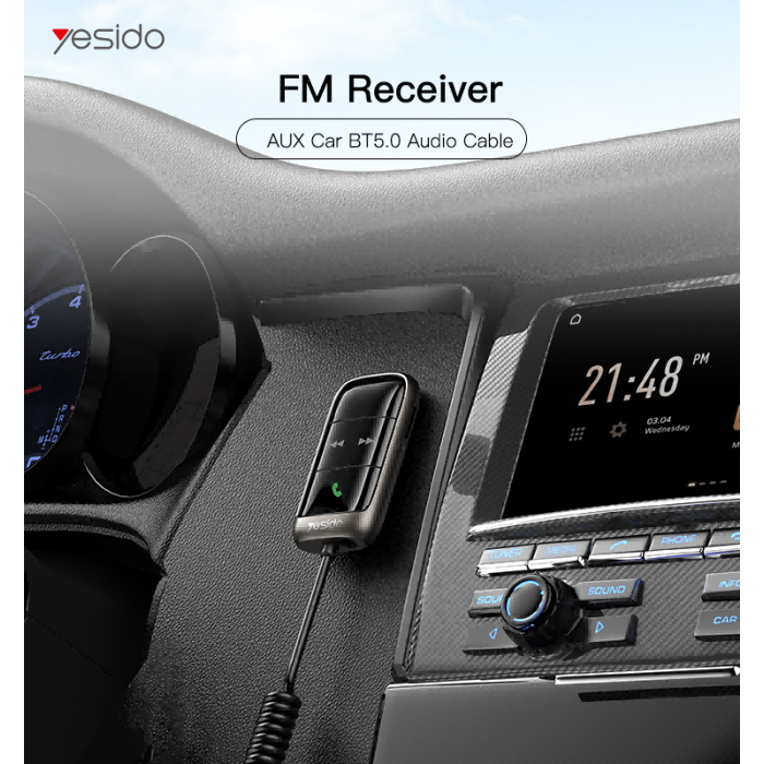 Câble Audio Émetteur Bluetooth FM YAU32 YESIDO
