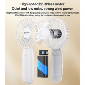 Ventilateur Portable avec support téléphone YF15 YESIDO