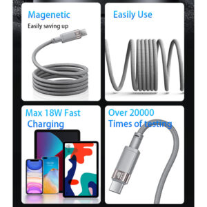 Câble Magnétique USB vers Type-C CA173 YEZIDO