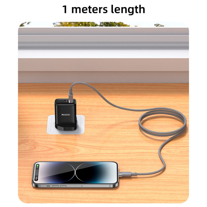 Câble Magnétique USB vers Type-C CA173 YEZIDO