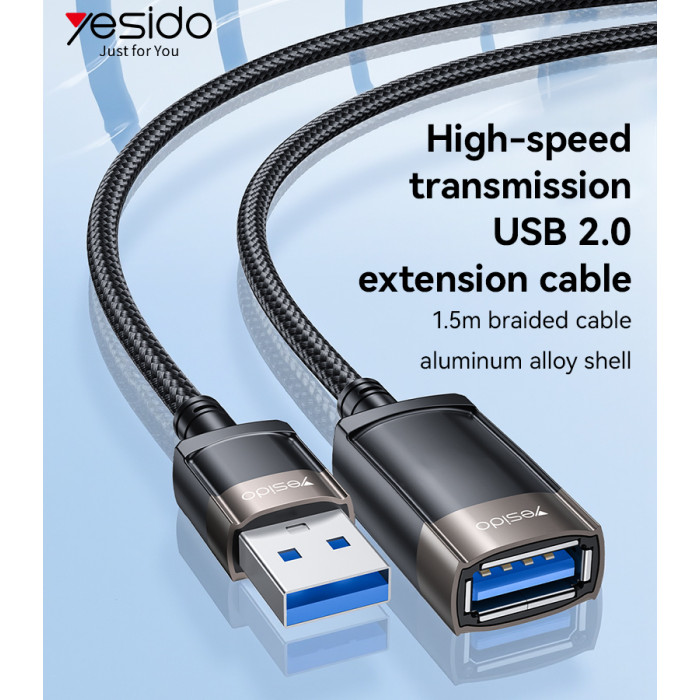 Câble d’Extension USB Mâle vers USB Femelle GS26 YESIDO